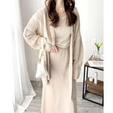 ケーブル風ざっくりロングカーディガン 秋冬 ゆったり | Amulet | 詳細画像10