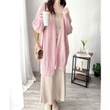 ケーブル風ざっくりロングカーディガン 秋冬 ゆったり | Amulet | 詳細画像24