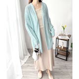 ケーブル風ざっくりロングカーディガン 秋冬 ゆったり | Amulet | 詳細画像27