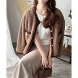 ノーカラーボアジャケット レディース 秋冬 | Amulet | 詳細画像16