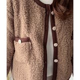 ノーカラーボアジャケット レディース 秋冬 | Amulet | 詳細画像25