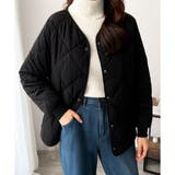 ブラック | キルティングジャケット レディース 軽量 | Amulet