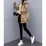 フード付きカジュアルジャケット 春秋 ゆったり | Amulet | 詳細画像19