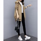 フード付きカジュアルジャケット 春秋 ゆったり | Amulet | 詳細画像23