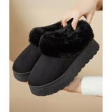 厚底フェイクファーシューズ レディース 秋冬 | Amulet | 詳細画像10