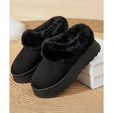 厚底フェイクファーシューズ レディース 秋冬 | Amulet | 詳細画像11