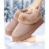 厚底フェイクファーシューズ レディース 秋冬 | Amulet | 詳細画像20