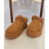 厚底フェイクファーシューズ レディース 秋冬 | Amulet | 詳細画像29