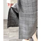 チェック柄Vネックロングジャンパースカート レディース 春秋冬 | Amulet | 詳細画像31