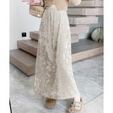 ベロア風ロングスカート レディース 秋冬 | Amulet | 詳細画像10 