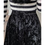 ベロア風ロングスカート レディース 秋冬 | Amulet | 詳細画像20 