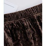 ベロア風ロングスカート レディース 秋冬 | Amulet | 詳細画像24 