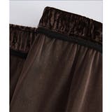 ベロア風ロングスカート レディース 秋冬 | Amulet | 詳細画像25 