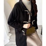 トグルボタンロング丈コート レディース 秋冬 | Amulet | 詳細画像12