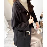 トグルボタンロング丈コート レディース 秋冬 | Amulet | 詳細画像14