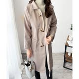 トグルボタンロング丈コート レディース 秋冬 | Amulet | 詳細画像17