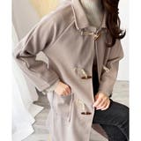 トグルボタンロング丈コート レディース 秋冬 | Amulet | 詳細画像20