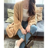 ロングニット長袖カーディガン レディース 秋冬 | Amulet | 詳細画像11 