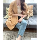 ロングニット長袖カーディガン レディース 秋冬 | Amulet | 詳細画像12 