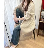 ロングニット長袖カーディガン レディース 秋冬 | Amulet | 詳細画像20 