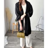 ロングニット長袖カーディガン レディース 秋冬 | Amulet | 詳細画像25 