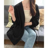 ロングニット長袖カーディガン レディース 秋冬 | Amulet | 詳細画像9 