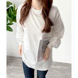 ルーズシルエットカットソー レディース 体型カバー | Amulet | 詳細画像11 