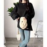 ルーズシルエットカットソー レディース 体型カバー | Amulet | 詳細画像14 