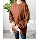 ルーズシルエットカットソー レディース 体型カバー | Amulet | 詳細画像4 