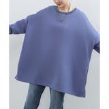 ラウンドネックオーバーサイズプルオーバー レディース 長袖 | Amulet | 詳細画像26 