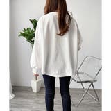 ラウンドネックボリュームスリーブトップス レディース 長袖 | Amulet | 詳細画像15 