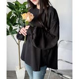 ラウンドネックボリュームスリーブトップス レディース 長袖 | Amulet | 詳細画像17 