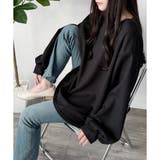 ラウンドネックボリュームスリーブトップス レディース 長袖 | Amulet | 詳細画像2 