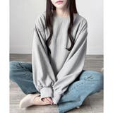 ラウンドネックボリュームスリーブトップス レディース 長袖 | Amulet | 詳細画像24 