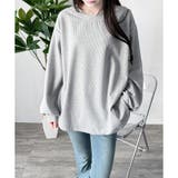 ラウンドネックボリュームスリーブトップス レディース 長袖 | Amulet | 詳細画像25 