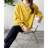 ラウンドネックボリュームスリーブトップス レディース 長袖 | Amulet | 詳細画像38 