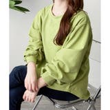 ラウンドネックボリュームスリーブトップス レディース 長袖 | Amulet | 詳細画像40 