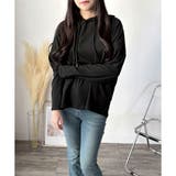 ソフトタッチフード付きパーカー レディース 長袖 | Amulet | 詳細画像10 