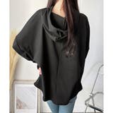 ソフトタッチフード付きパーカー レディース 長袖 | Amulet | 詳細画像12 