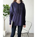 ソフトタッチフード付きパーカー レディース 長袖 | Amulet | 詳細画像28 