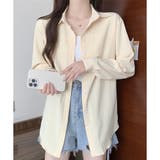 ナチュラルワッシャー風シャツ 前開き 長袖 | Amulet | 詳細画像20 