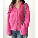 ソフトボアブルゾン ふんわり軽い ジップアップアウター | Amulet | 詳細画像39 