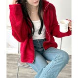 ソフトボアブルゾン ふんわり軽い ジップアップアウター | Amulet | 詳細画像4 