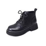 レースアップ厚底ショートブーツ レディース カジュアル | Amulet | 詳細画像27 