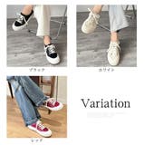 カジュアルシンプルスニーカー レディース 軽量 | Amulet | 詳細画像5 