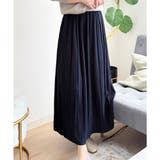 ナチュラルプリーツロングスカート 軽やかプリーツ 美シルエット | Amulet | 詳細画像22 