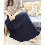 ナチュラルプリーツロングスカート 軽やかプリーツ 美シルエット | Amulet | 詳細画像23 