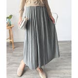 ナチュラルプリーツロングスカート 軽やかプリーツ 美シルエット | Amulet | 詳細画像3 