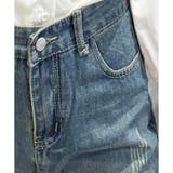 デニムライクフレアパンツ 美脚 ロング | Amulet | 詳細画像29 