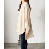 サイドスリットオーバーカットソー トップス 長袖 | Amulet | 詳細画像12 